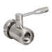 Valvola a sfera in acciaio inox AISI 304 DIN 40 M/F