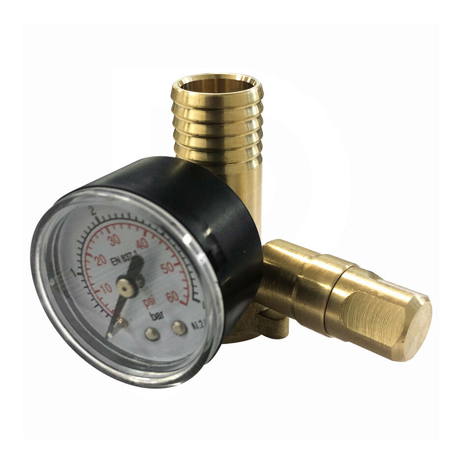 Valvola di regolazione con manometro per filtro Baby