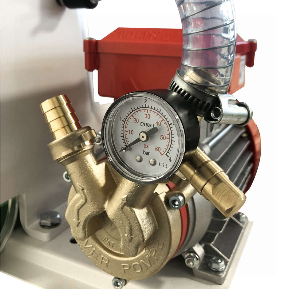Valvola di regolazione con manometro per filtro Baby