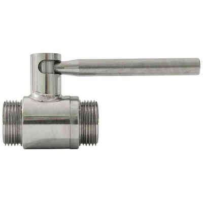 Válvula Inox 1" M x 1" M DN25