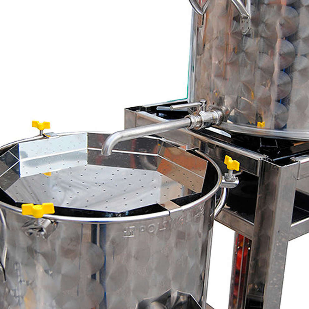 Vanne 1" avec rallonge pour sparge