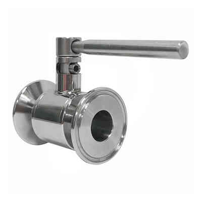 Vanne à boule Inox CLAMP 1"1/2 DN20