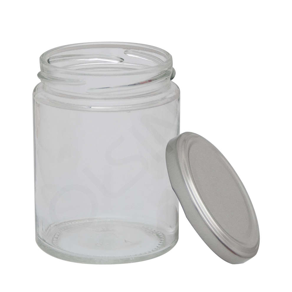 Vasetto in vetro Simply 314 mL ∅ 70 con tappo (24 pezzi) 