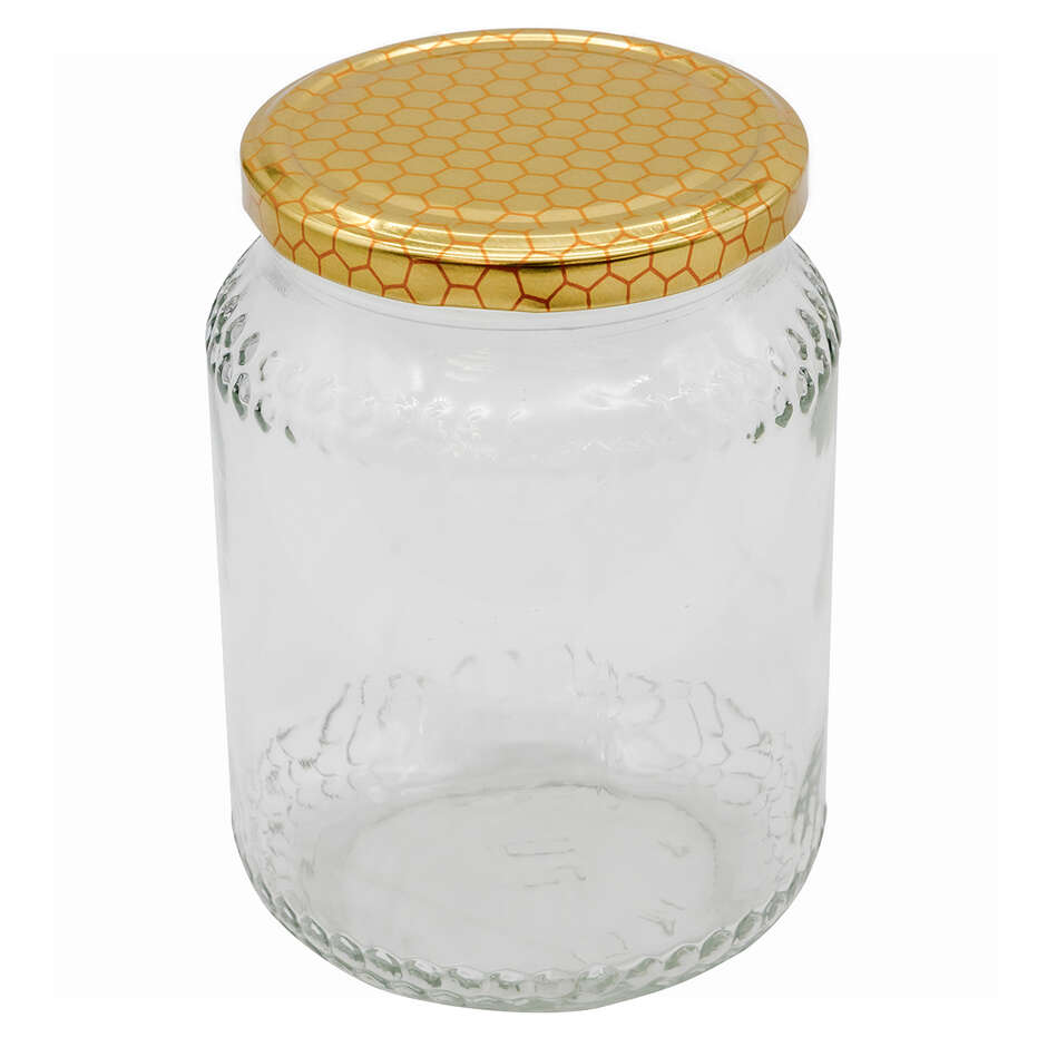 Vaso per miele 1 Kg (12 pezzi)