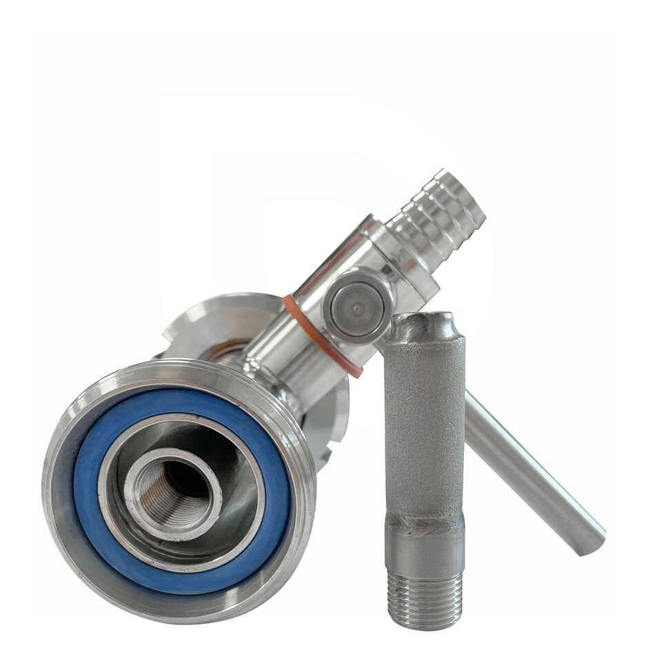 Venturi DIN40 tube with porous candle