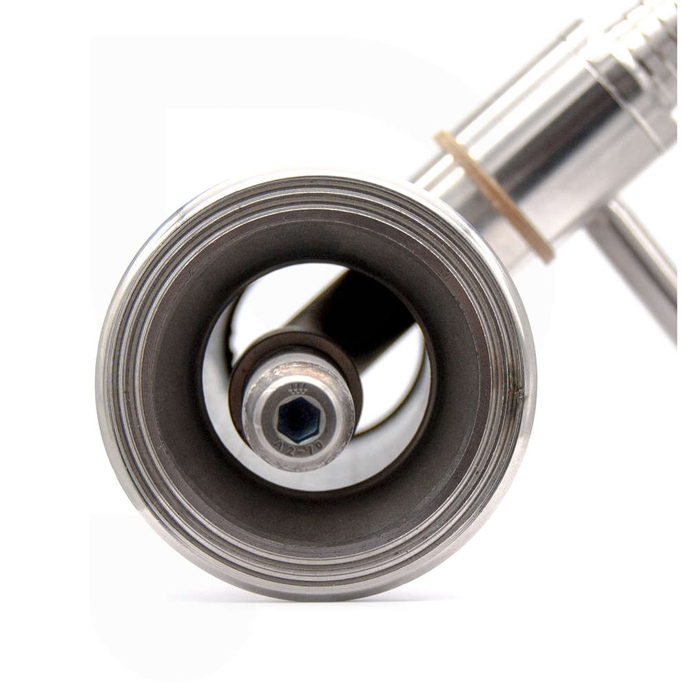 Venturi GA40 tube with porous candle