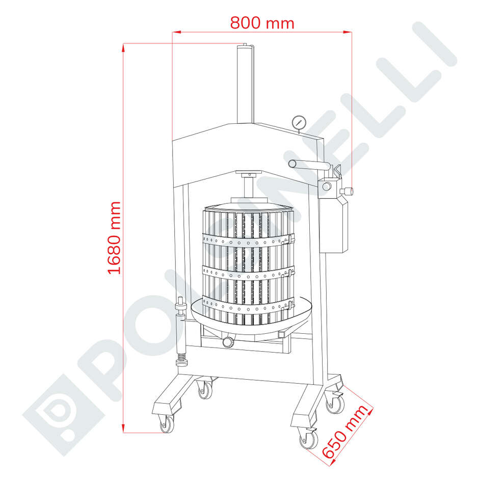 Vertikalpresse Beta 30