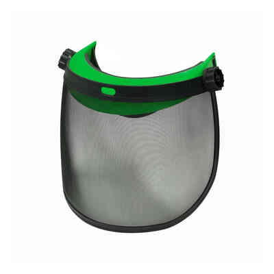 Visière de protection en filet