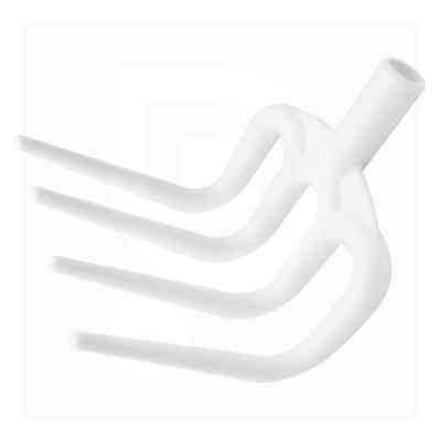 Weißer Lebensmittelrechen 20 cm