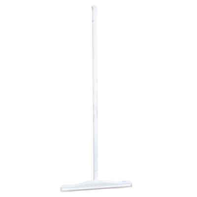 White articulated squeegee 40 cm for foodstuff with handle