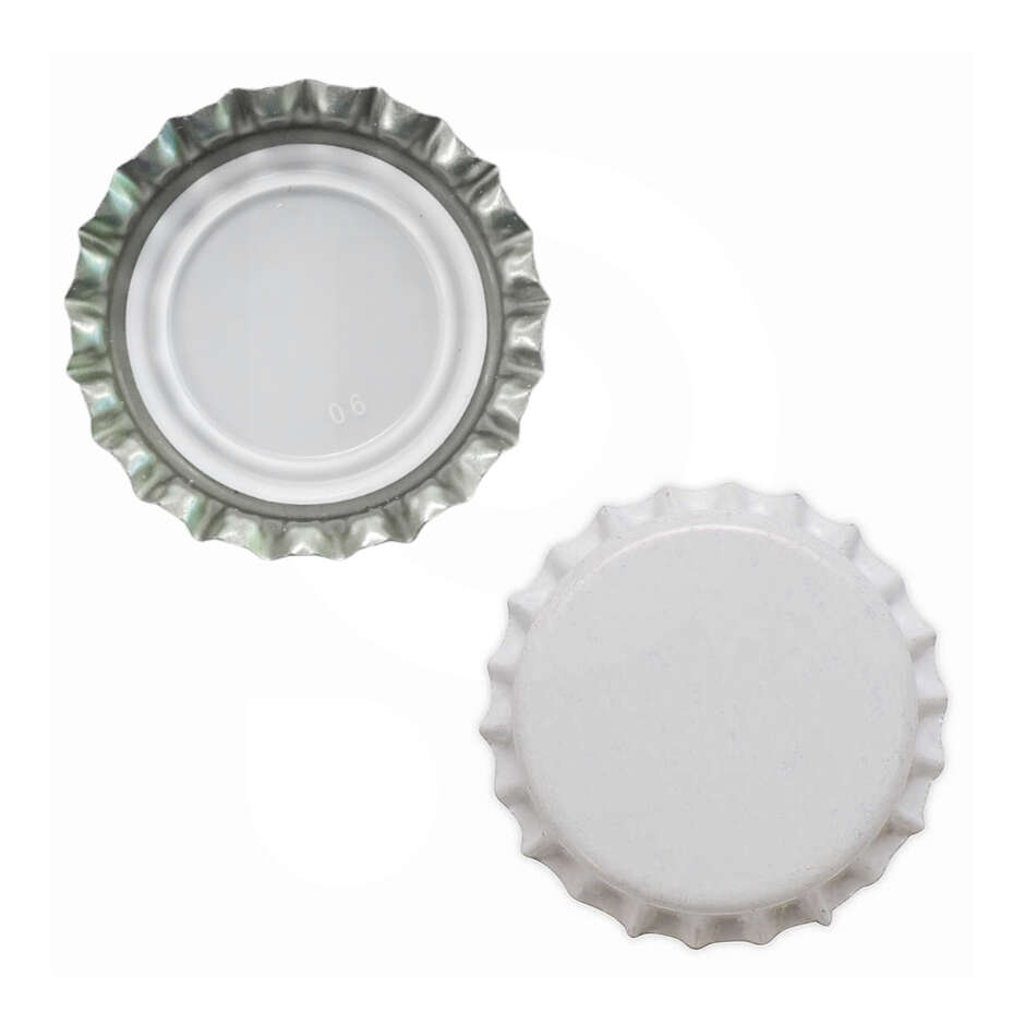 White crown cap ⌀29 (7000 pieces)