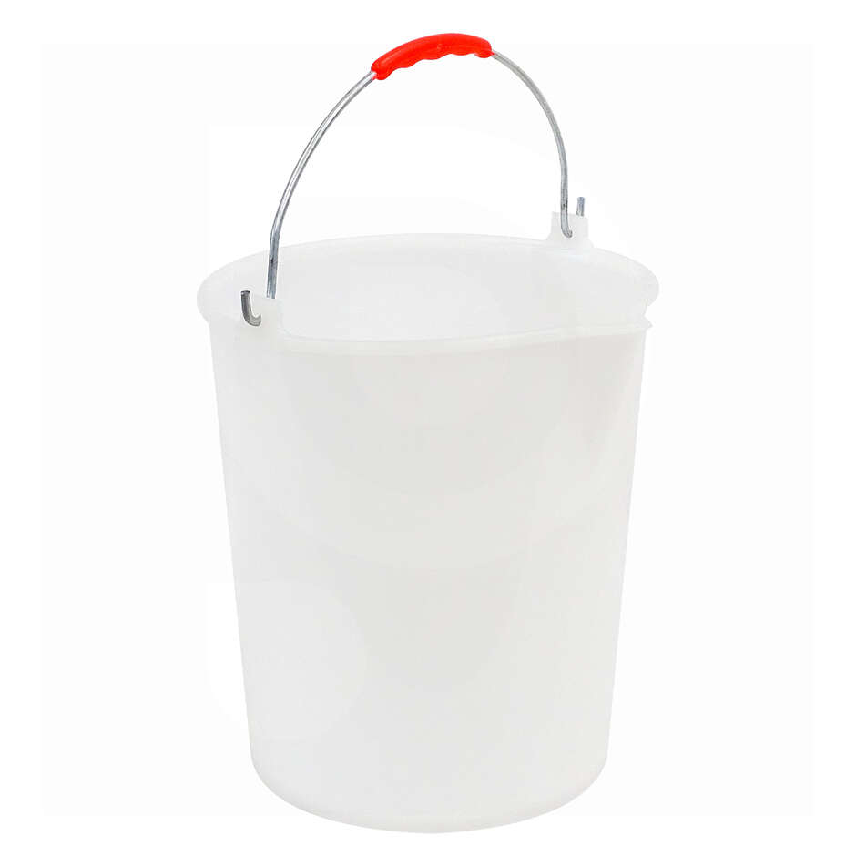 White food-grade bucket 14 L