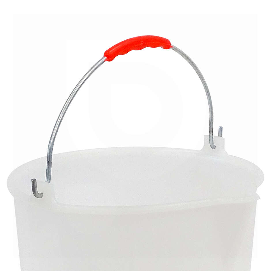 White food-grade bucket 14 L