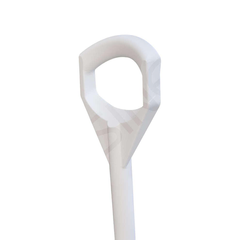 White fork 127 cm for food