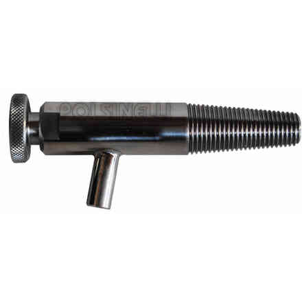 Wine-tasting tap normal steel dowel wood
