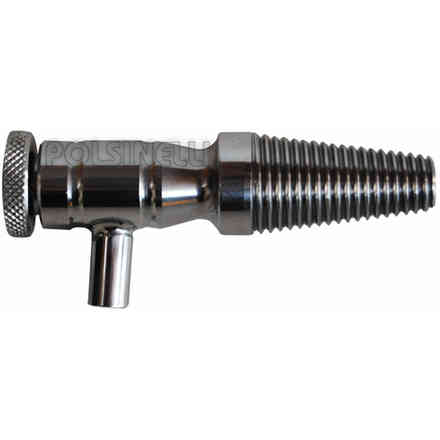 Wine-tasting tap steel mini wooden dowel
