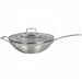 Wok Scanpan Impact avec couvercle en verre Ø32 cm