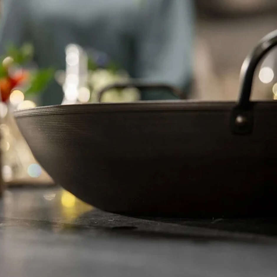 Wok Wadjan Carbon Steel Ø33
