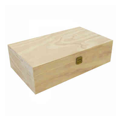 Wooden wine box 2 places (1 piece)