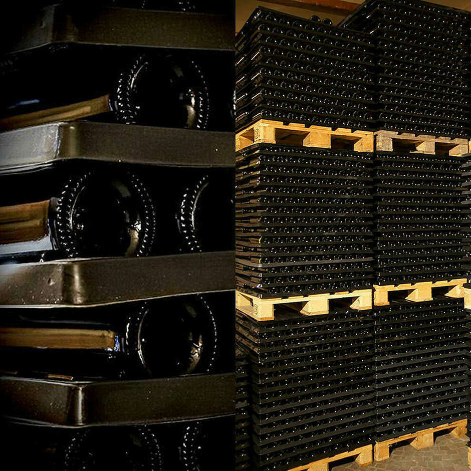 Zwischen anlage für Bordeaux- und Borgognotta-Magnumflaschen à 1,5 L - 120x100 (St. 10)