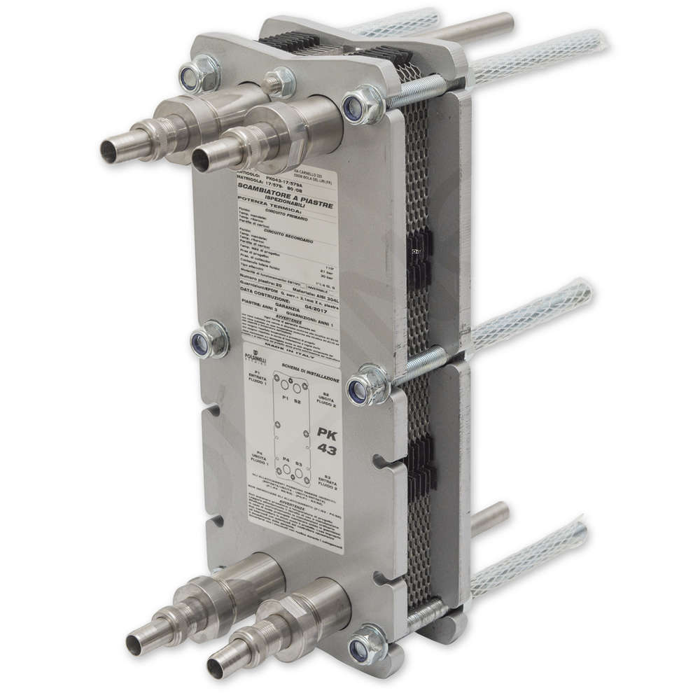 Échangeur de chaleur Maxi 43 à 30 plaques inspectionnables 