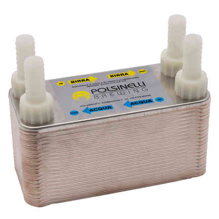 Échangeur de chaleur à 40 plaques soudobrasées