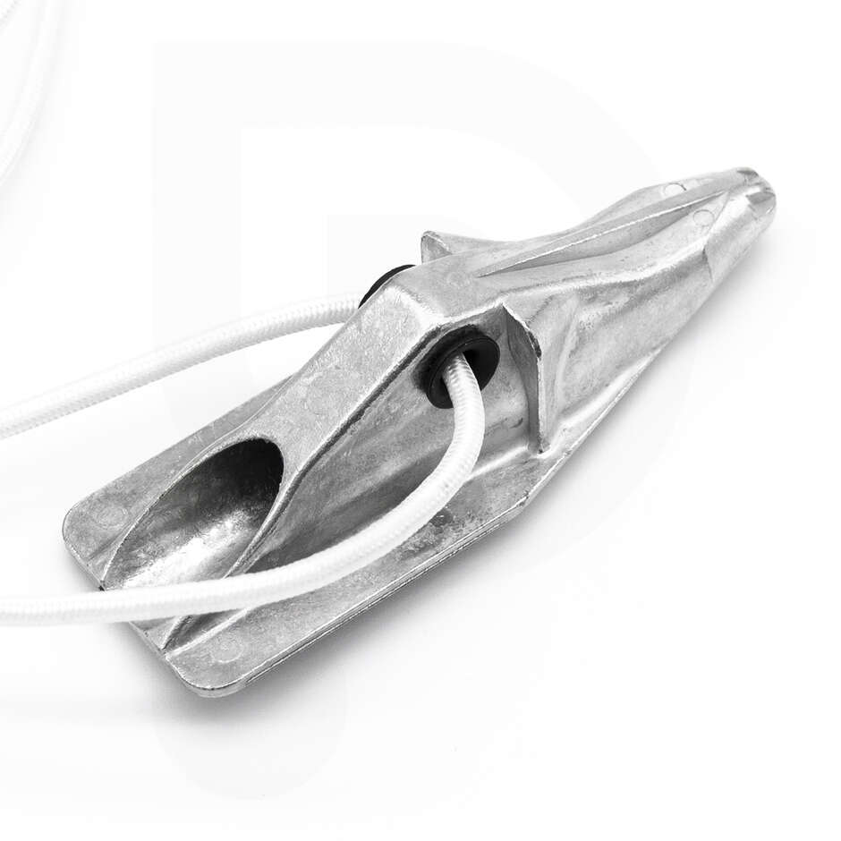 Ancla Gripple N.4 con cuerda de fibra para los postes