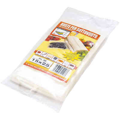 Вакуумные пакеты с тиснением, 15x25 см (2500 штук)