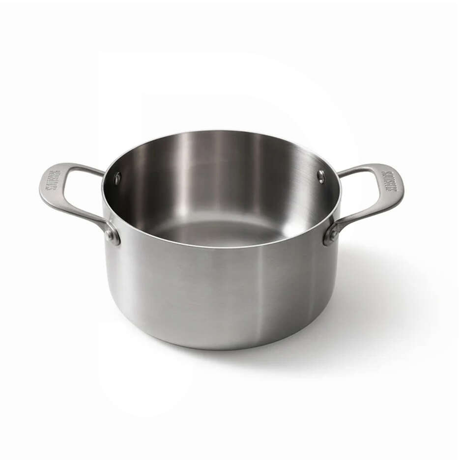 Высокая кастрюля Stainless Steel с крышкой Ø 20 см – 3,3 л