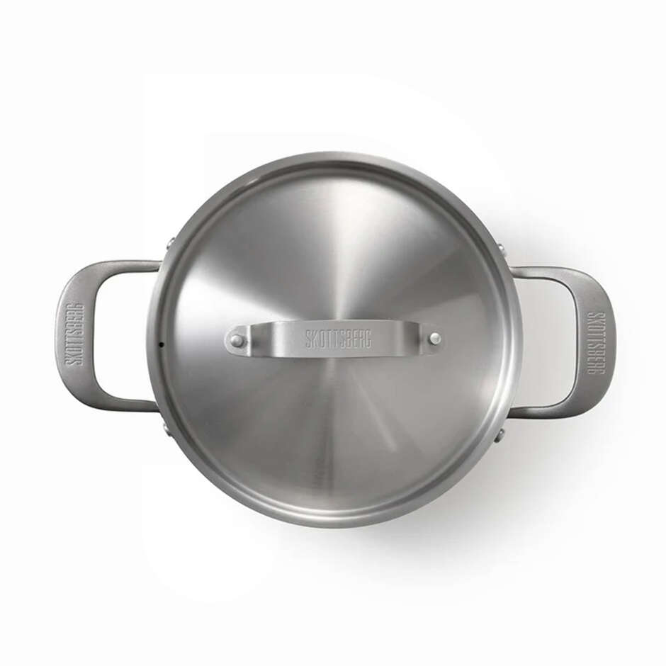 Высокая кастрюля Stainless Steel с крышкой Ø 20 см – 3,3 л