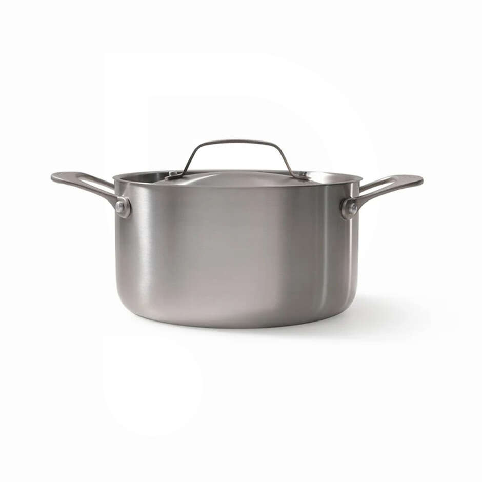 Высокая кастрюля Stainless Steel с крышкой Ø 20 см – 3,3 л