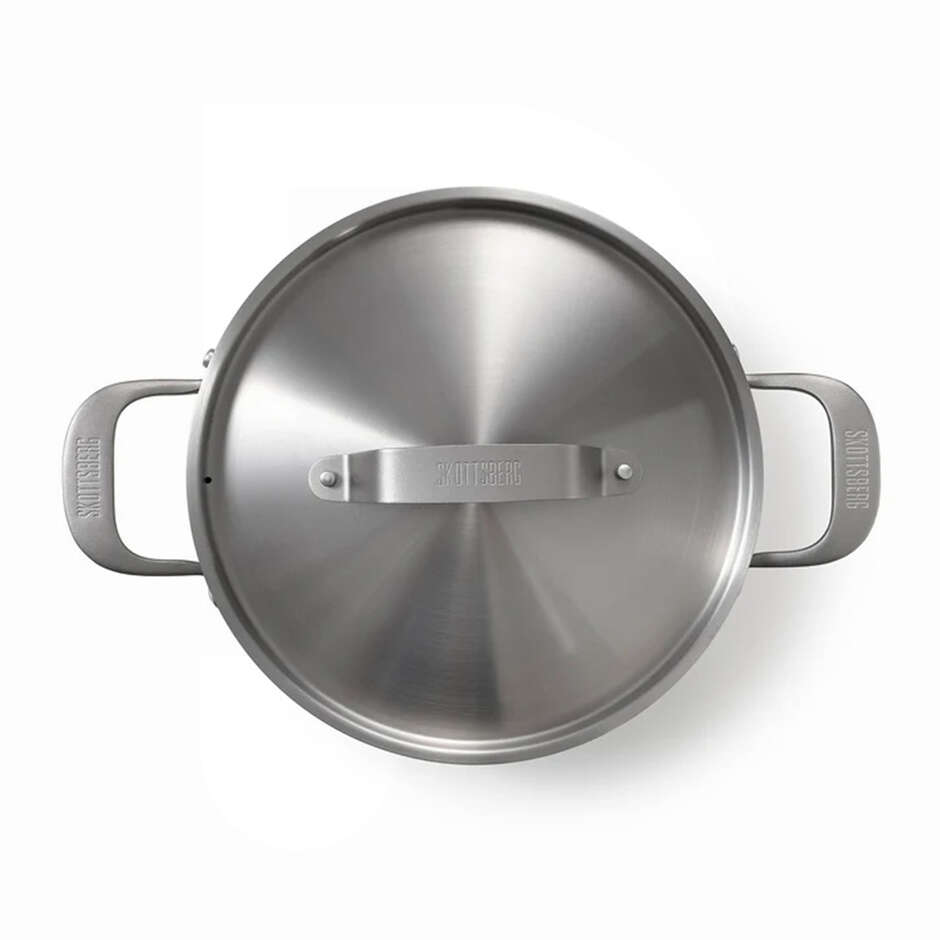 Высокая кастрюля Stainless Steel с крышкой Ø 24 см – 4,75 л