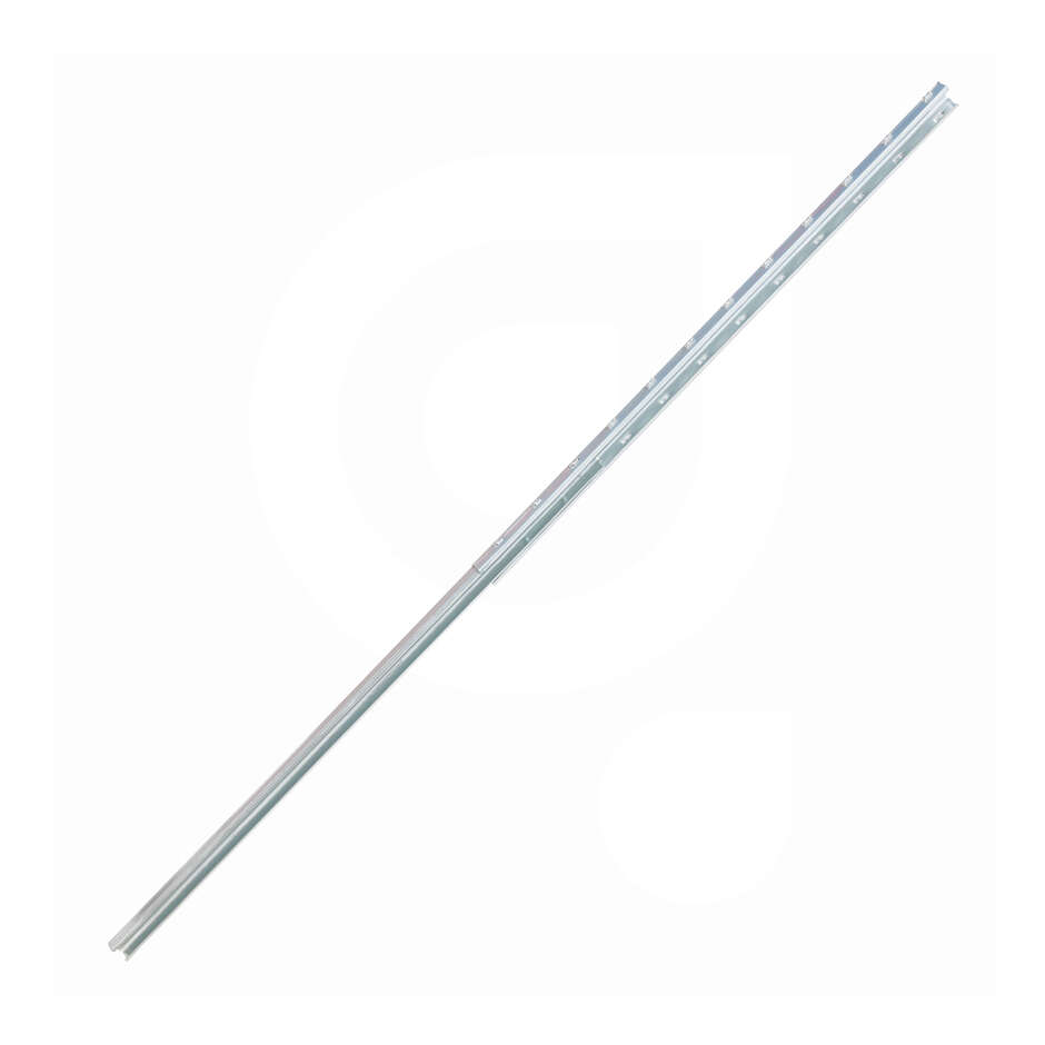 Двухсекционный оцинкованный виноградный столб промежуточного сечения - 2,25 м - 1,5 мм (5 штук)