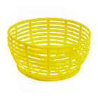 Желтая пластиковая женская корзина, 5 л