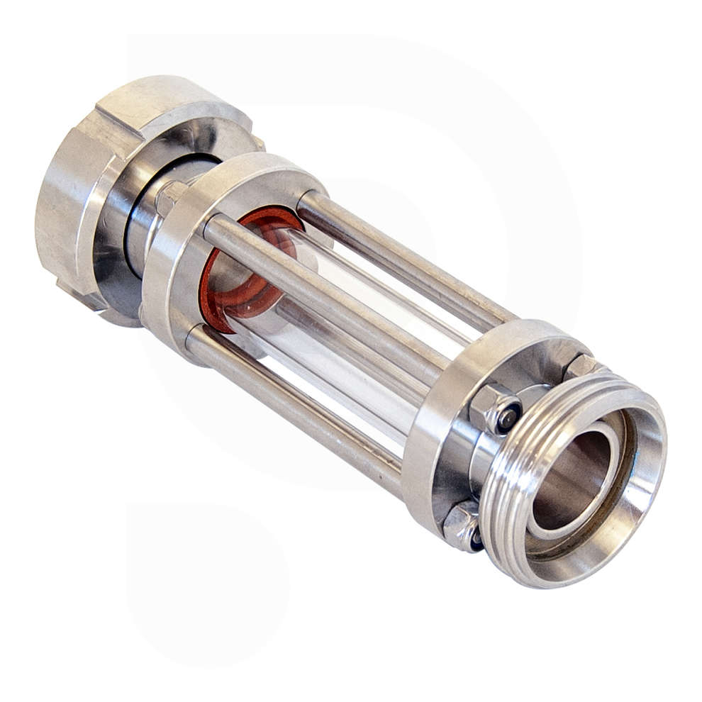 Mirilla lineal de acero inoxidable AISI 304 DIN 25 M