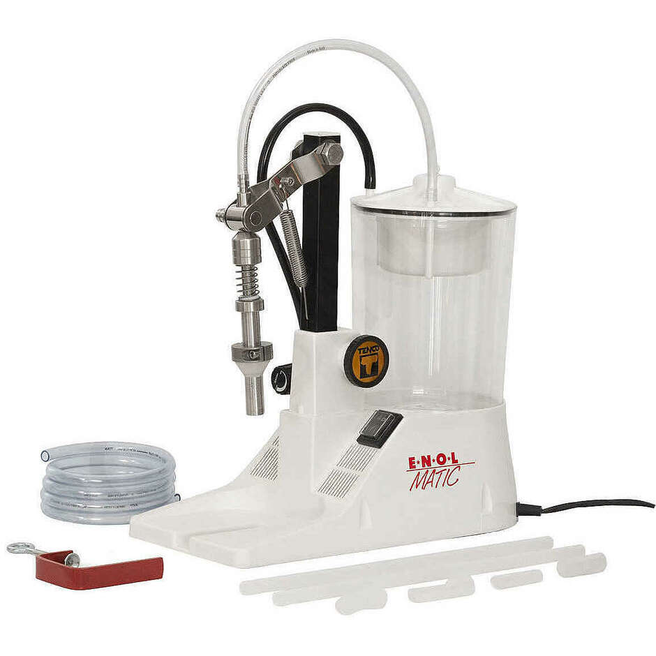 Llenadora Enolmatic para aceite con caño de acero inoxidable