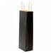 Мешочки на завязках для 1 бутылки, черные (200 штук)