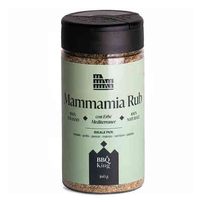 Приправа Mammamia Rub (160 г) - средиземноморские травы для барбекю.