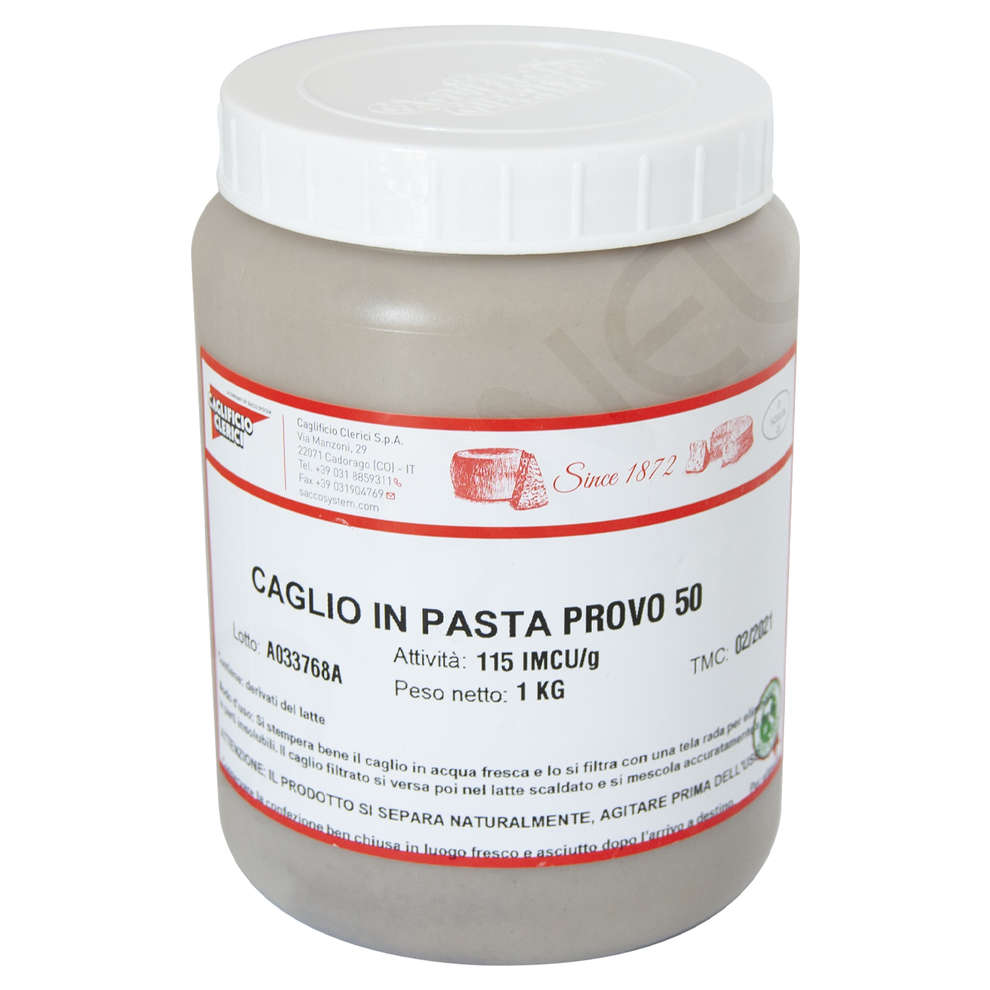 Растворимая сычужная паста Provo 50 imcu 115 (1 кг)