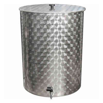 Резервуар из нержавеющей стали объемом 200 л.