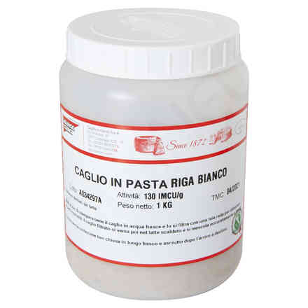 Рижская традиционная белая вкусная сычужная паста imcu 130 (1 кг)