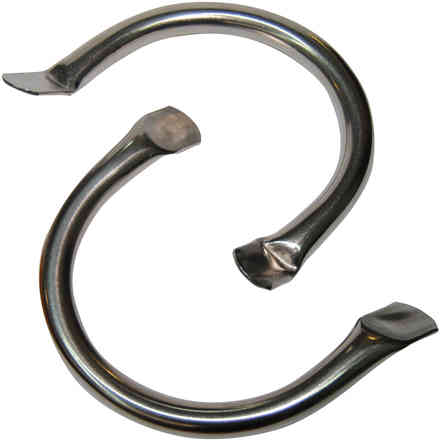 Сварные ручки из нержавеющей стали - 160 мм (2 шт.)