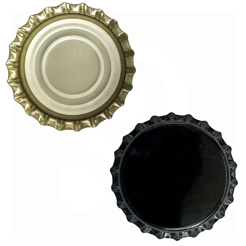 Tapón de corona negro ⌀29 (200 PC)
