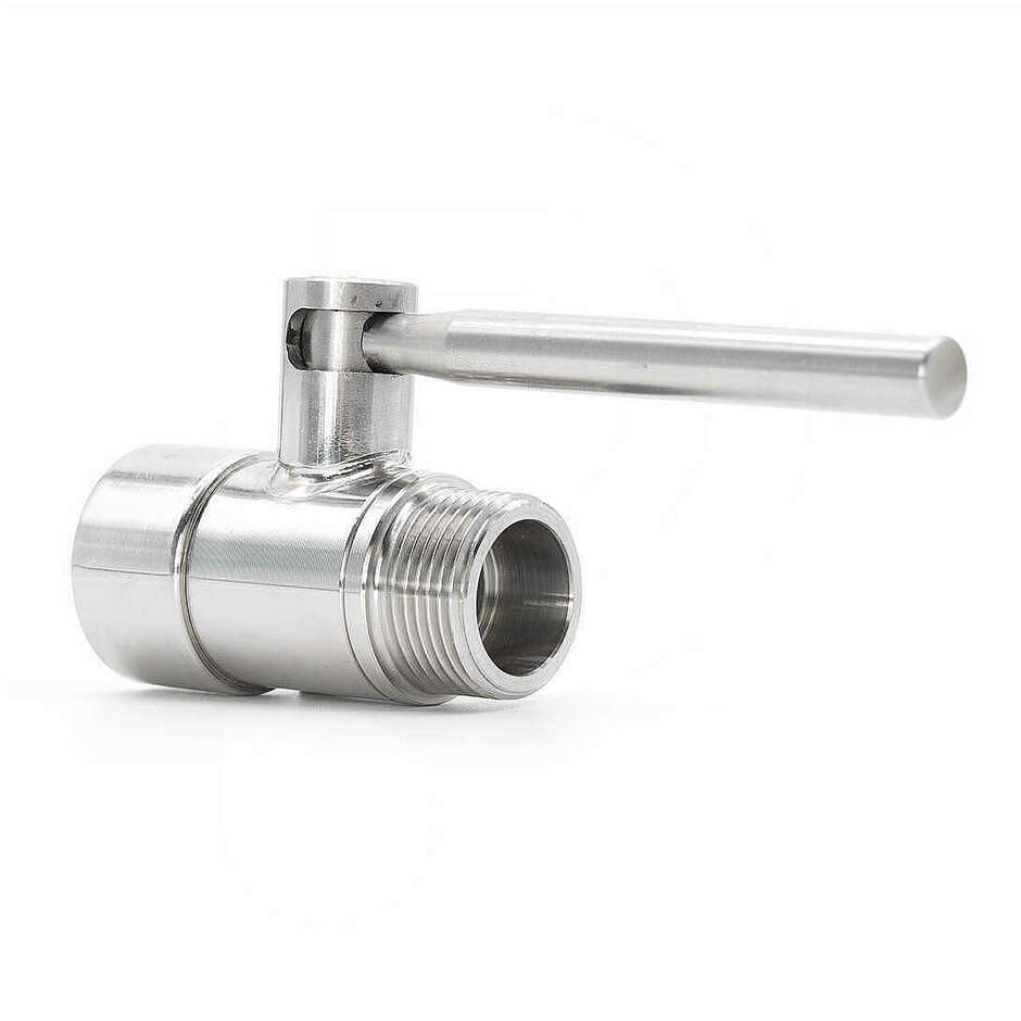 Шаровой кран из нержавеющей стали DN20 1” F x 3/4” M